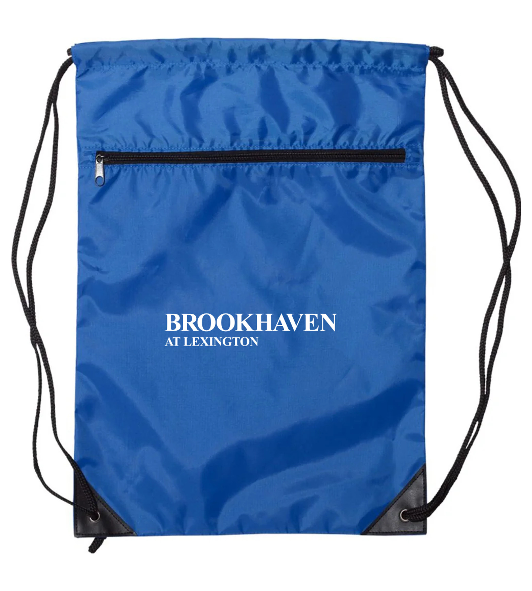 Liberty Bags Zippered Drawstring Backpack