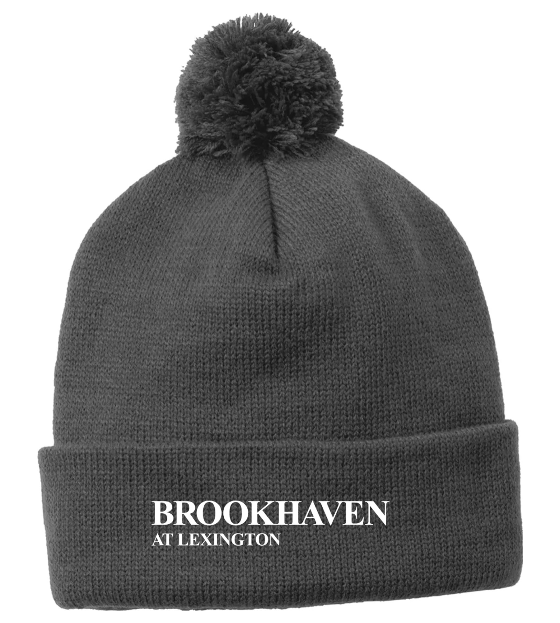 Sport-Tek Solid Pom Pom Beanie